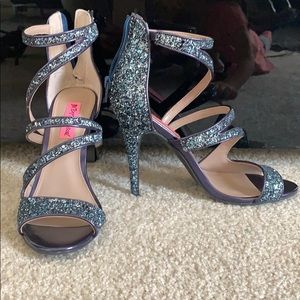 Betsey Johnson blue heels